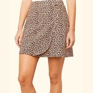 Jones‎ New York Black and Pink Mini Skort - SZ S